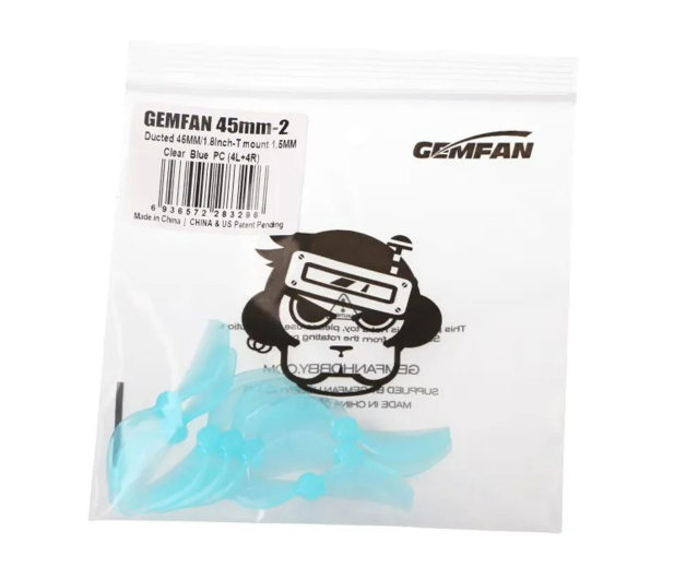 BetaFPV Gemfan 45mm - podwójne śmigła (8 szt.) - 1479574 - zdjęcie 3